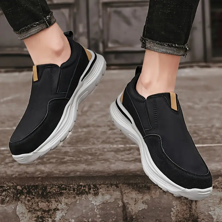 Keidean - Åndbare Sneakers Med Snørebånd i Lærred