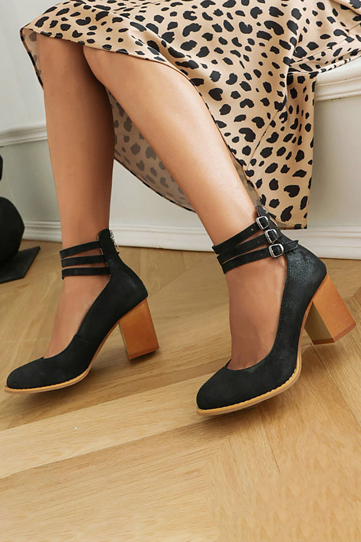 Caa - Enkle Sandaler Med Ankelrem