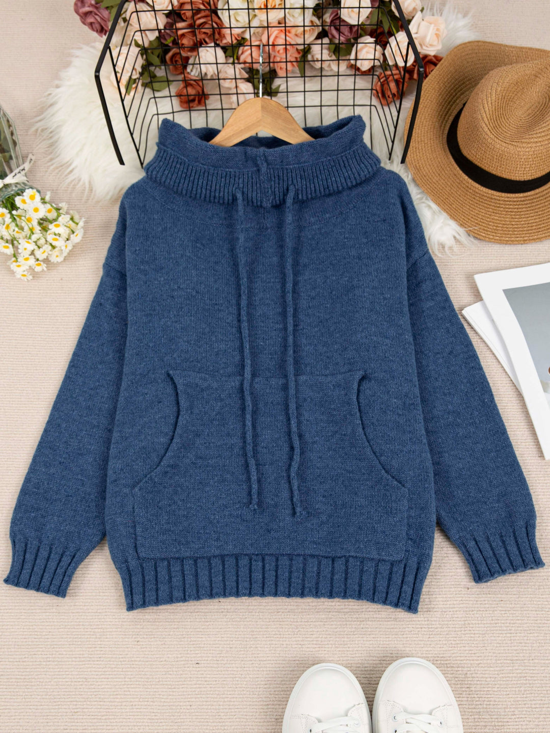 Zelina - Langærmet Trøje Med Lomme