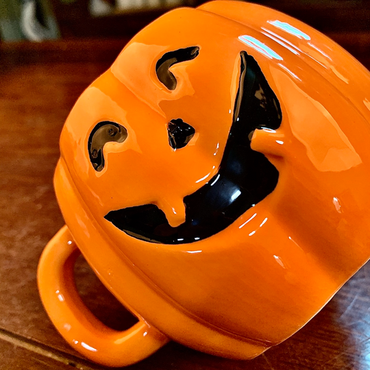 GlowSip - Græskar Smil Halloween Krus