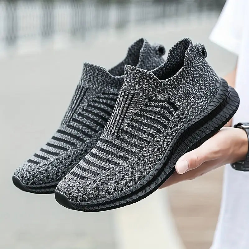 FlexStride - Åndbar Letvægts Sneaker i Strik