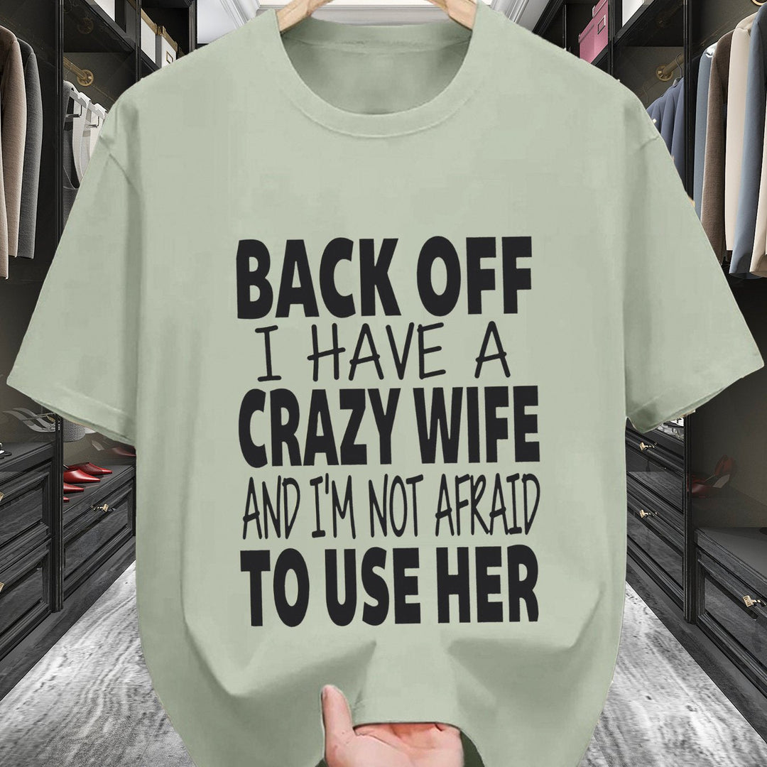 Crazy – Komfortabel T-Skjorte
