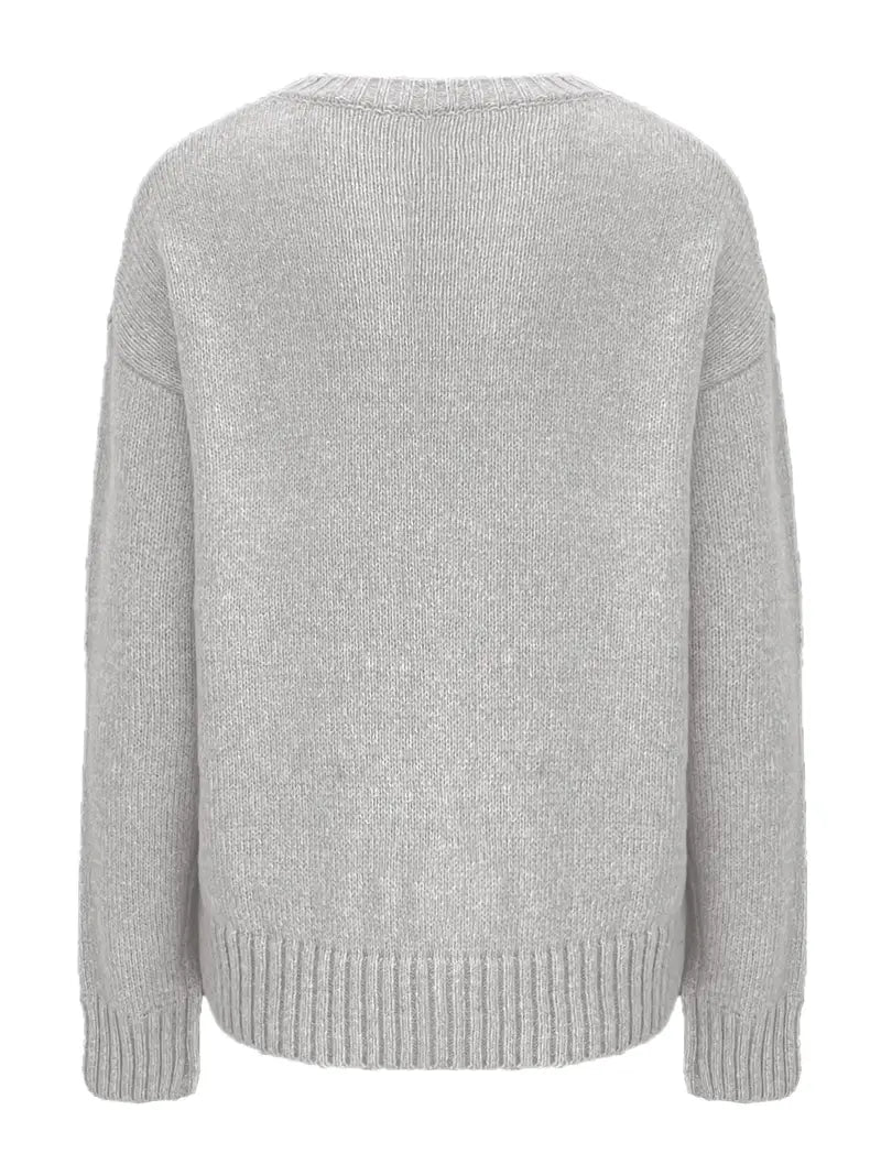 Urvana - Katte Udskriv Langærmet Sweater