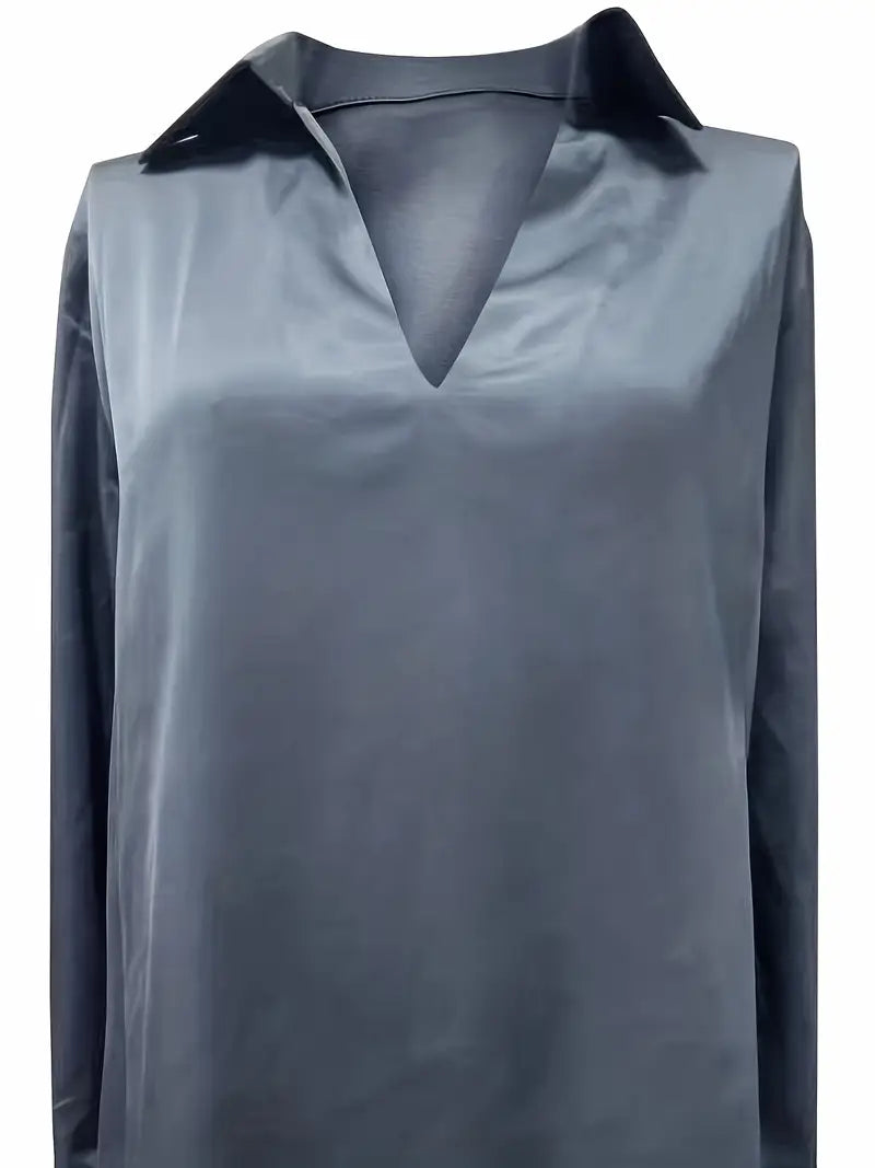 Nadene - Premium V-Hals Bluse