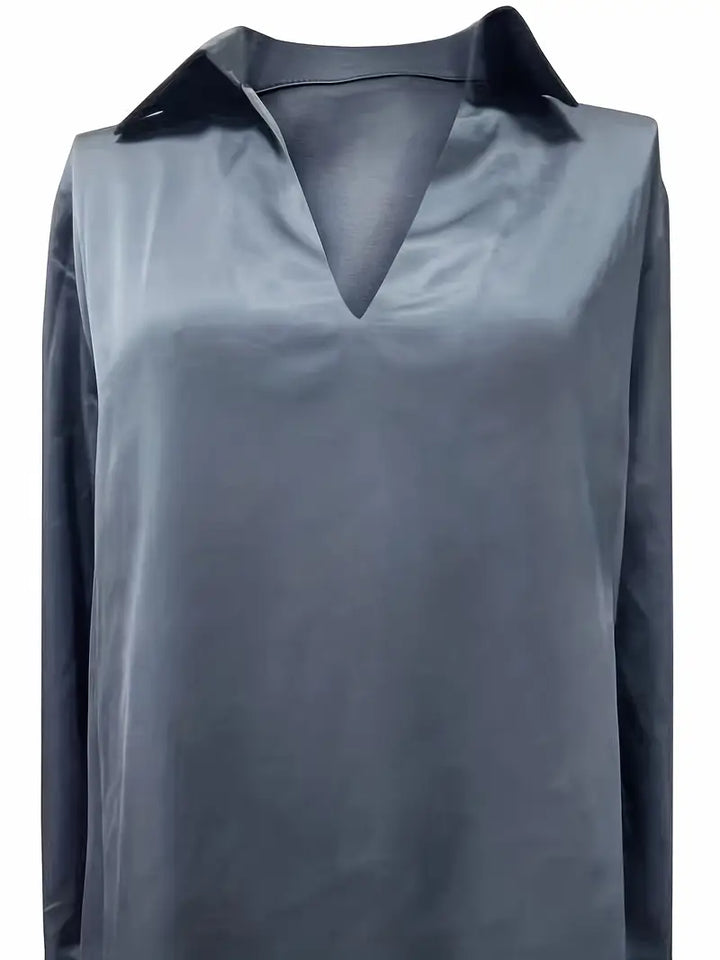 Nadene - Premium V-Hals Bluse