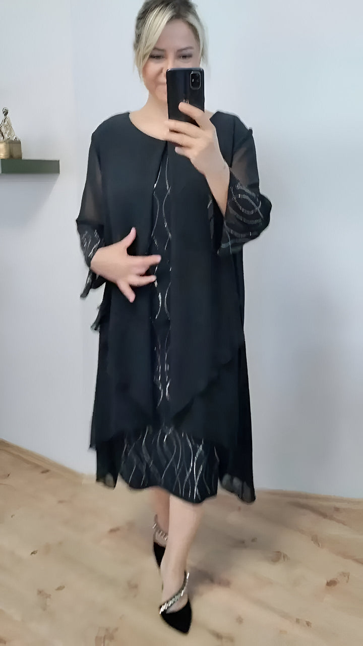 Nienke - Elegant wrap kjole