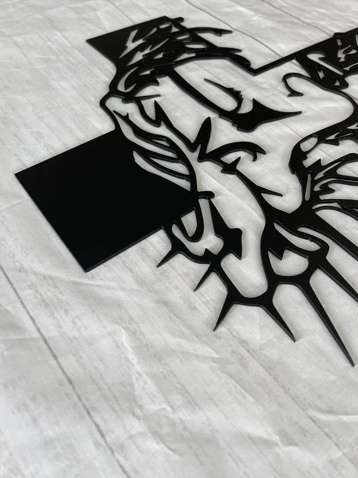 ChristCraft - Jesus Kors i Metal Til Vægdekoration