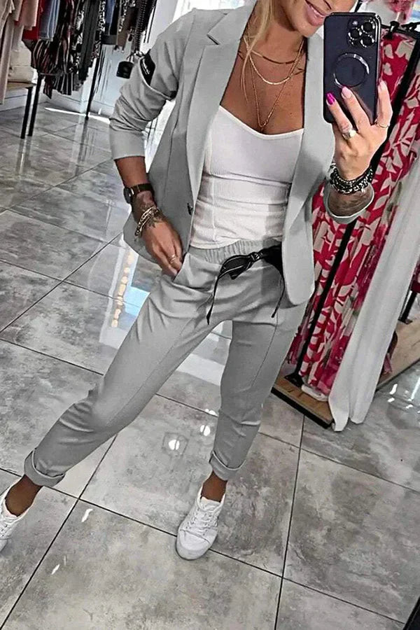 Kseniya - Elegante Blazer Og Bukser
