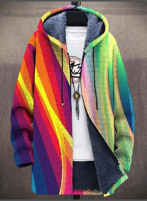 Broonte - Luksuriøs Cardigan Inspireret Af Kunst