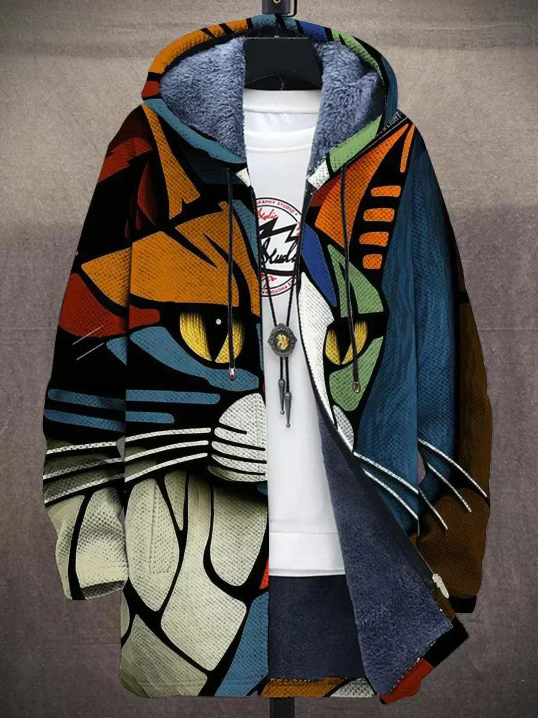 Broonte - Luksuriøs Cardigan Inspireret Af Kunst