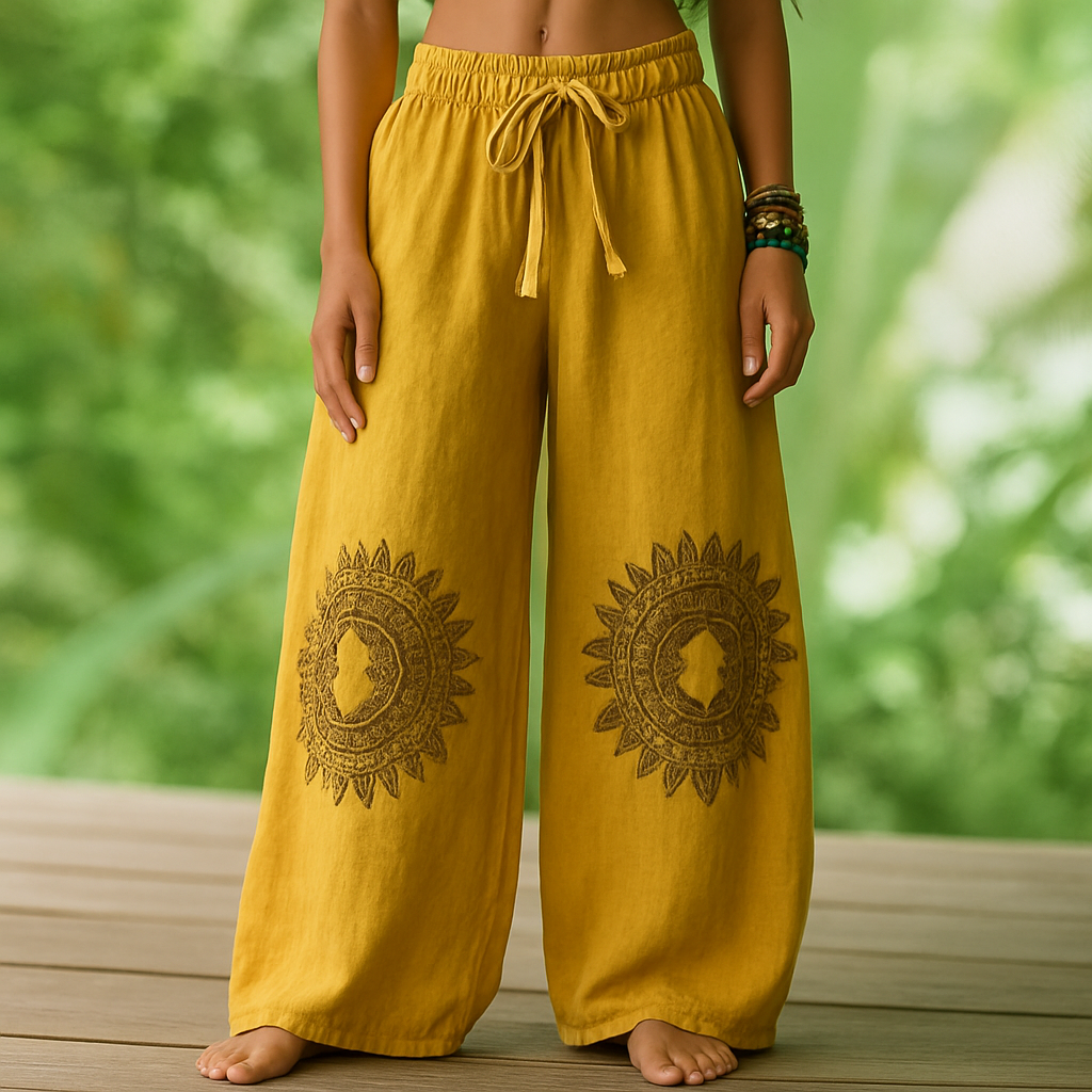 Gladys - Behagelige Boheme yogabukser