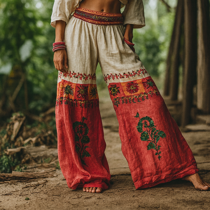 Gladys - Behagelige Boheme yogabukser