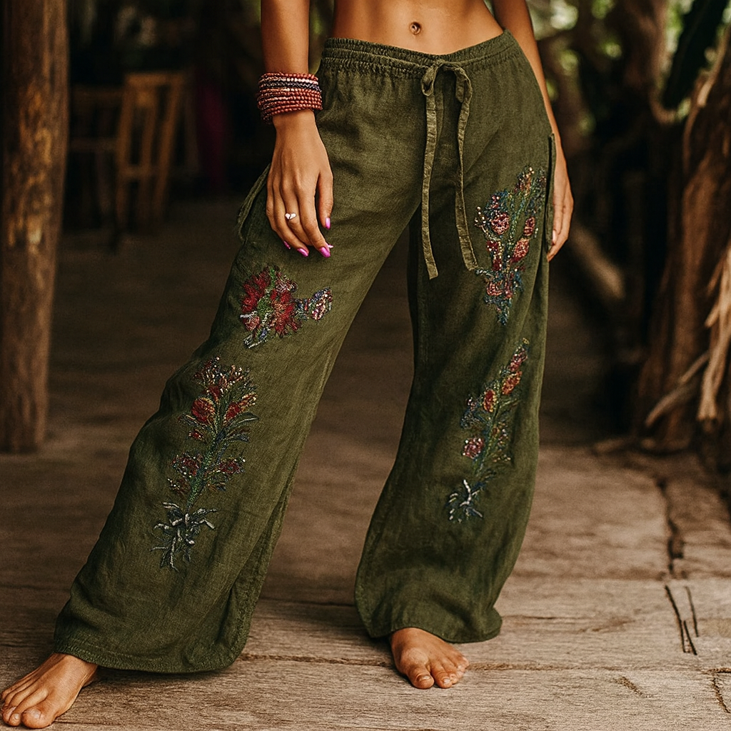 Gladys - Behagelige Boheme yogabukser