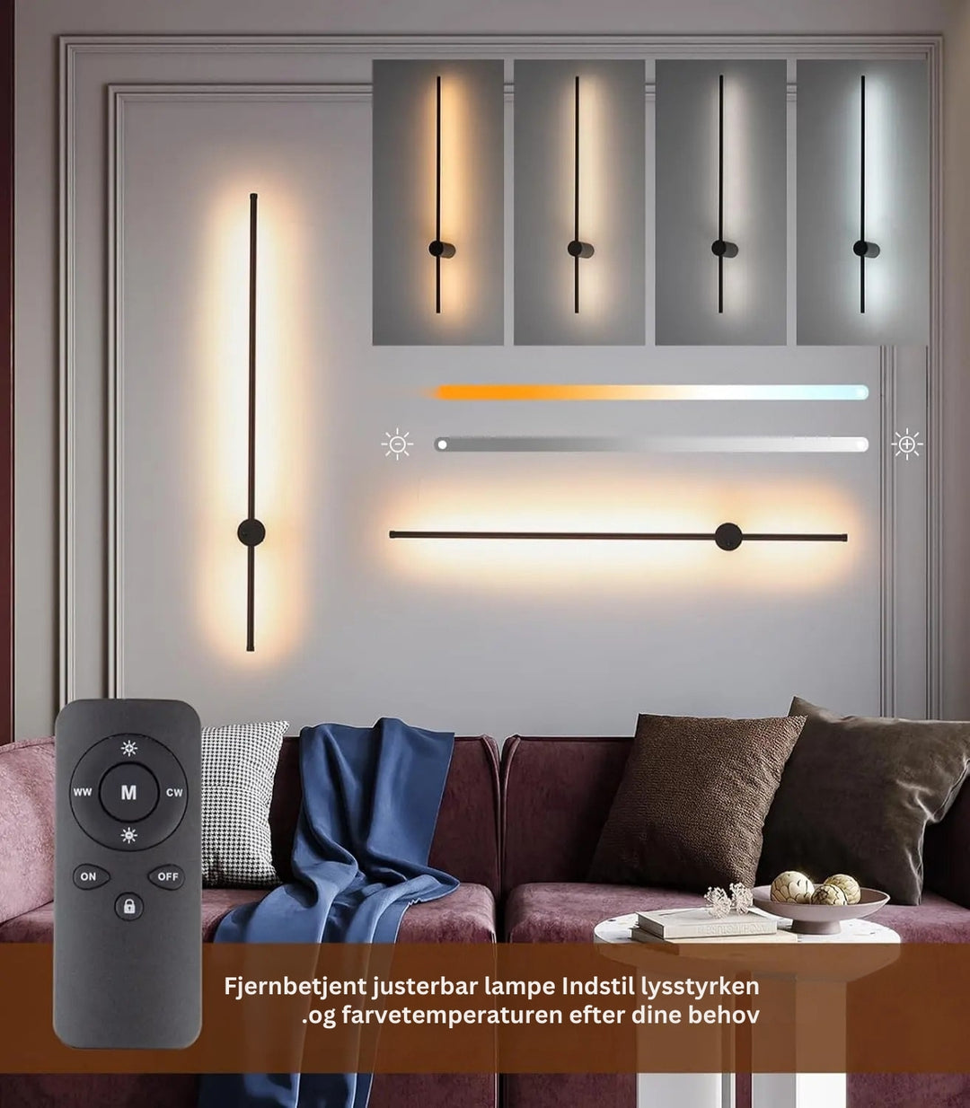 FlexiLight - Væglampe Med Moderne Design