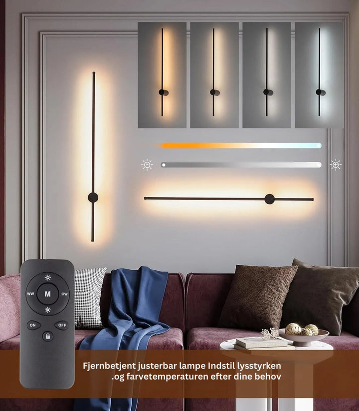 FlexiLight - Væglampe Med Moderne Design
