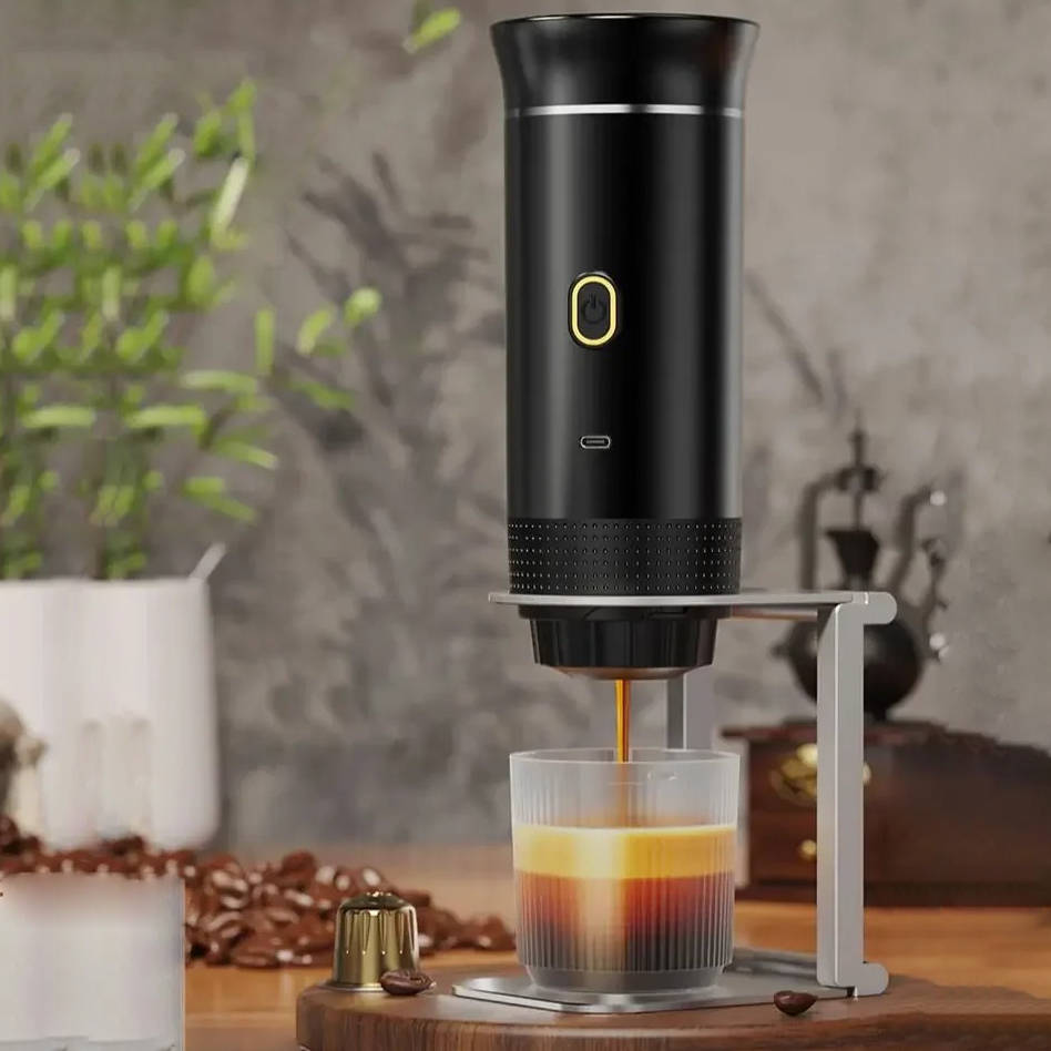 AeroCafe - Bærbar Espresso- og Cappuccinomaskine