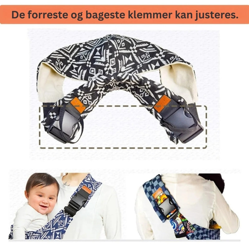 BabyBloom - Justerbar Babybærer Hoftebæresele