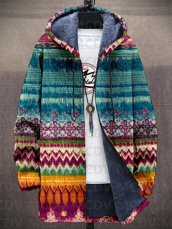 Jedda - Luksuriøs Cardigan Inspireret Af Kunst