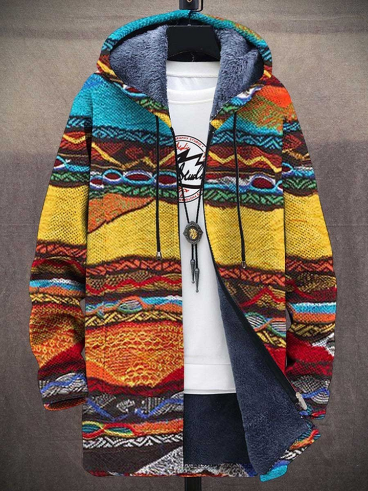 Jindalee - Luksuriøs Cardigan Inspireret Af Kunst
