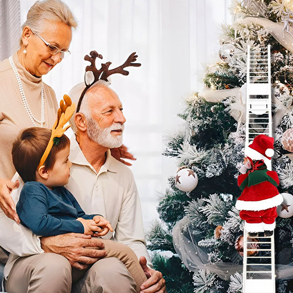 ClimbingLadder - Julemanden Klatrer op ad Stigen