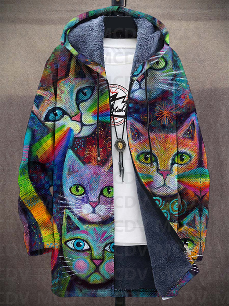 Lowanna - Luksuriøs Cardigan Inspireret Af Kunst