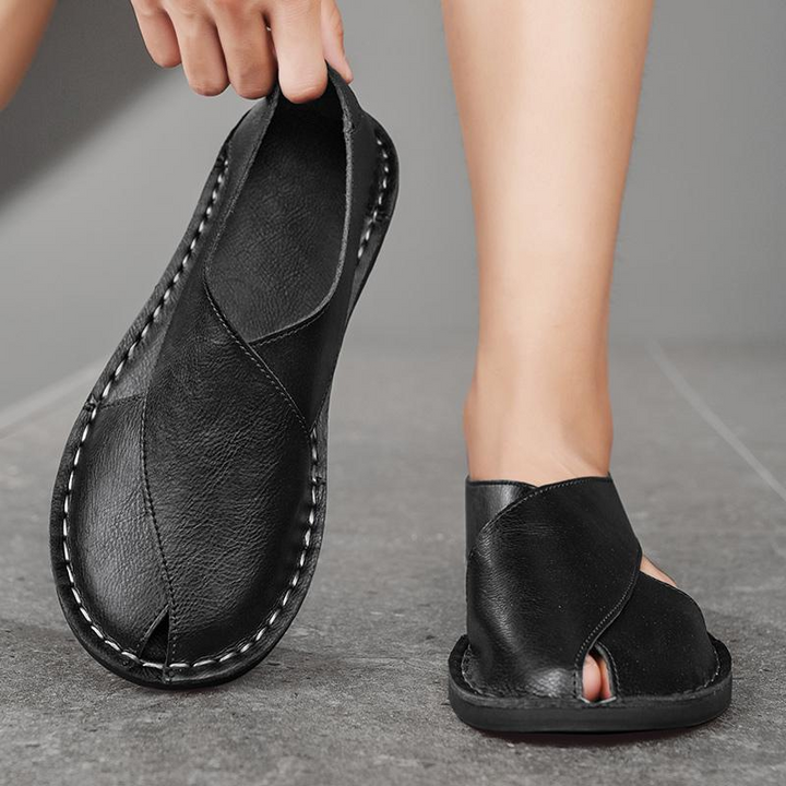 Smith - Elegant Læder Sandal