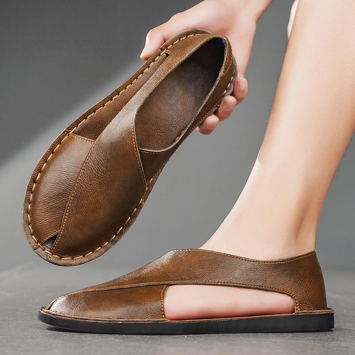 Smith - Elegant Læder Sandal