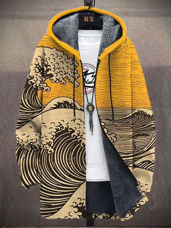 Nalha - Luksuriøs Cardigan Inspireret Af Kunst