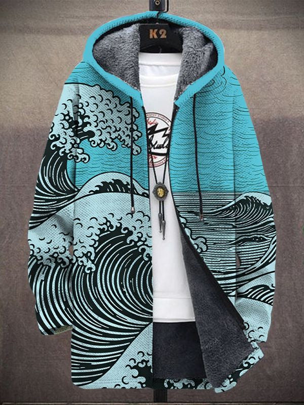 Nalha - Luksuriøs Cardigan Inspireret Af Kunst