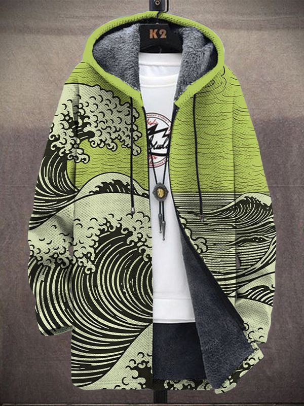 Nalha - Luksuriøs Cardigan Inspireret Af Kunst