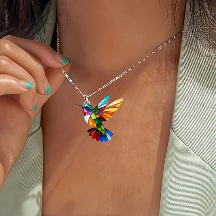 Samantha - Elegant Kolibri Halskæde