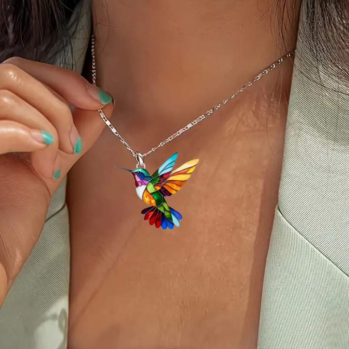 Samantha - Elegant Kolibri Halskæde