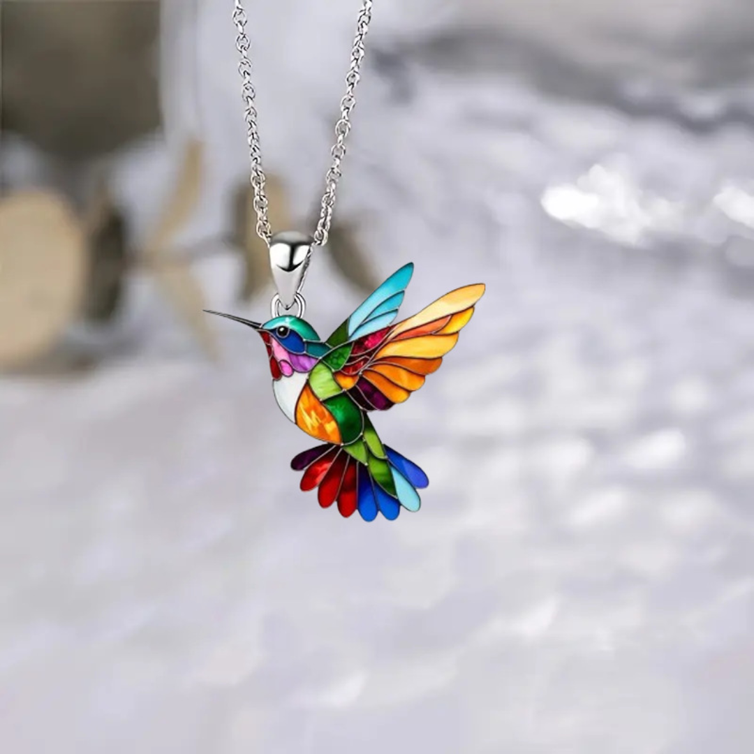 Samantha - Elegant Kolibri Halskæde