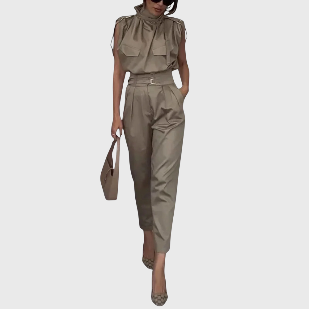 Dorina - Elegance Sommerlig ærmeløs jumpsuit