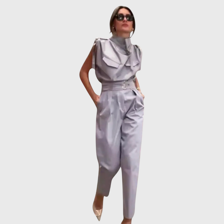 Dorina - Elegance Sommerlig ærmeløs jumpsuit