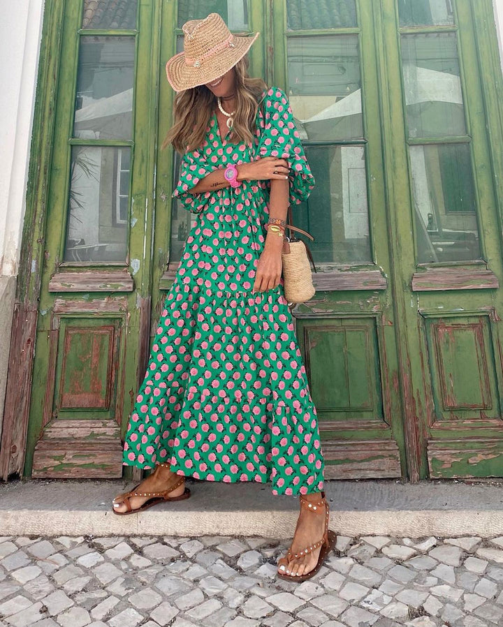 Berta – Bohemian Maxi Kjole