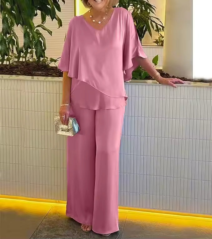Lurena - To-Delt Sæt Med Elegant Flair