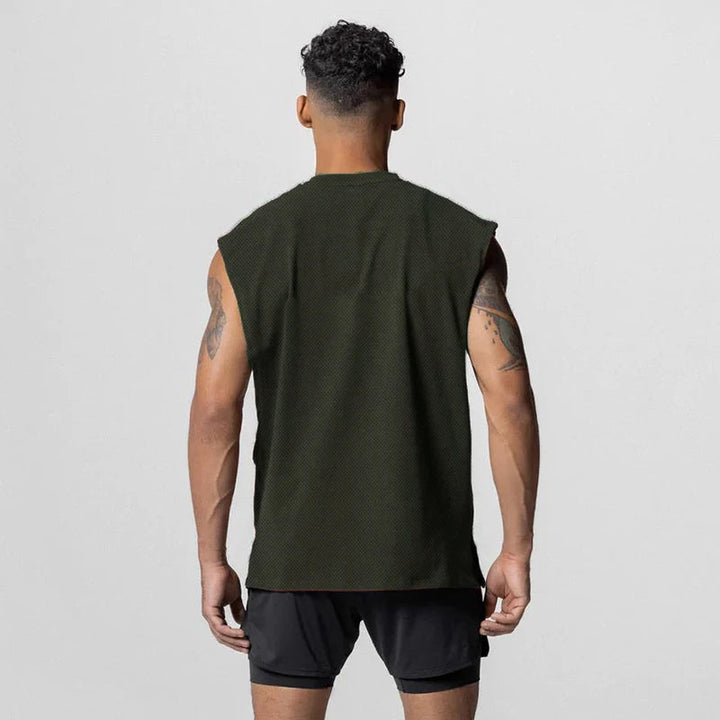 Julius - Rundhalset Veste Med åben Siden