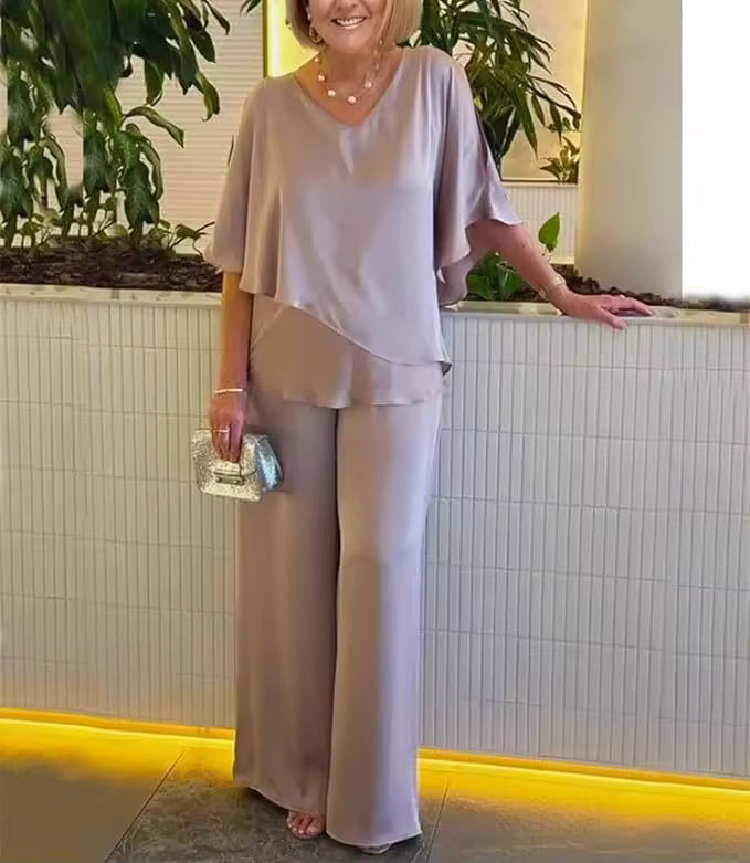 Lurena - To-Delt Sæt Med Elegant Flair