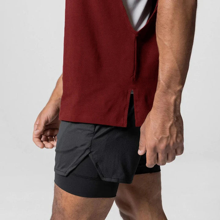 Julius - Rundhalset Veste Med åben Siden
