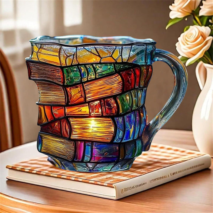 MugArt - Krus med Malet Bog