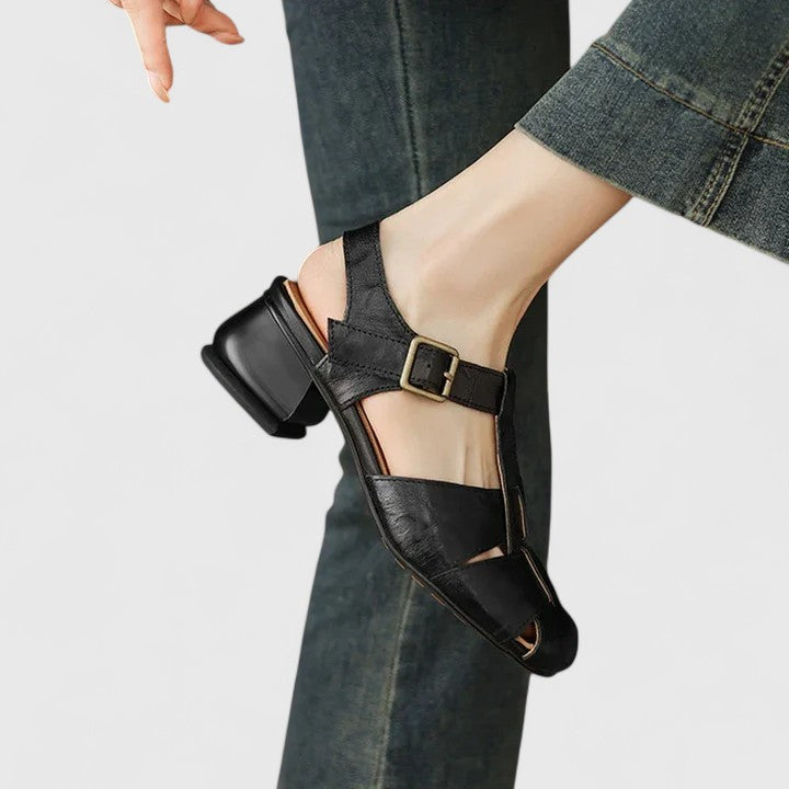 Kathy - Sandal Med Spænde Og Rem