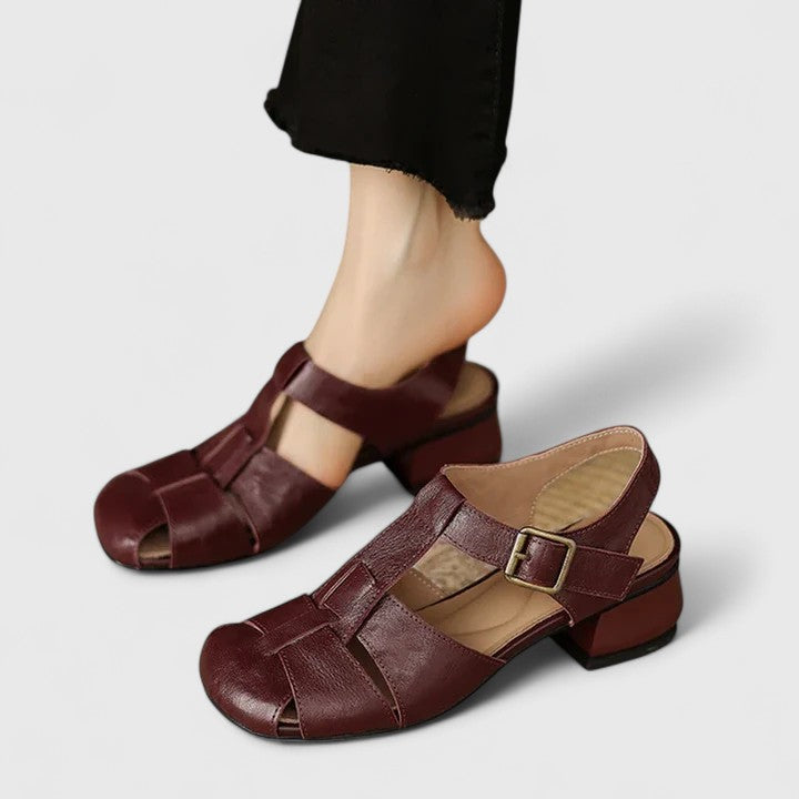 Kathy - Sandal Med Spænde Og Rem