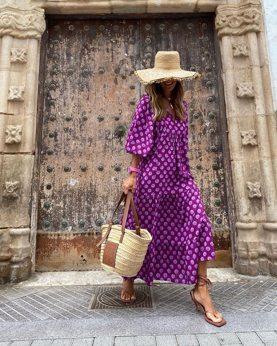 Berta – Bohemian Maxi Kjole