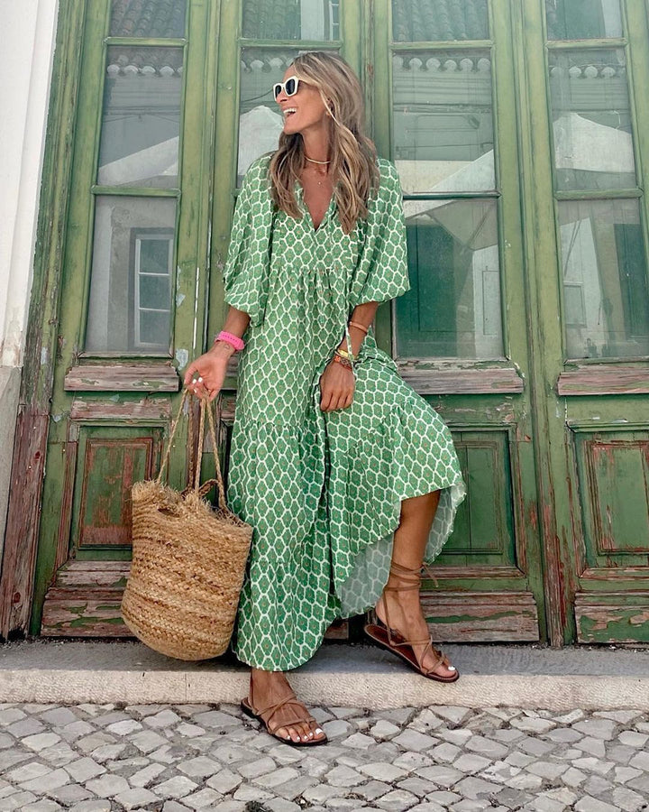 Berta – Bohemian Maxi Kjole