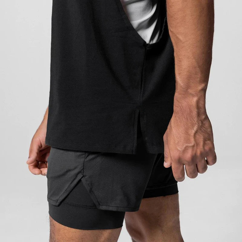 Julius - Rundhalset Veste Med åben Siden