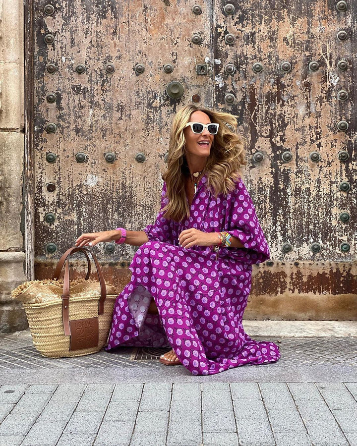 Berta – Bohemian Maxi Kjole