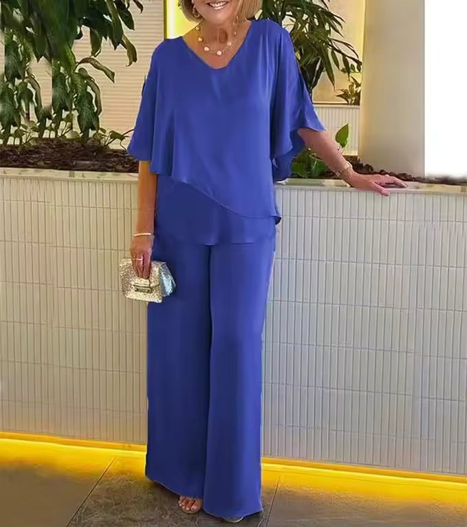 Lurena - To-Delt Sæt Med Elegant Flair