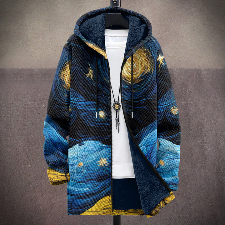 Waverley - Luksuriøs Cardigan Inspireret Af Kunst