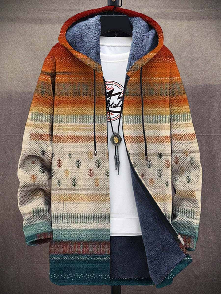 Zalie - Luksuriøs Cardigan Inspireret Af Kunst